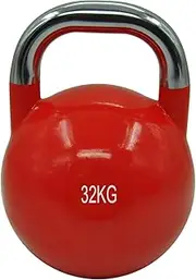 32kg Steel Pro Grade Competition Kettlebell Weight - Home Gym Strenth Training