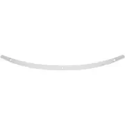 Memphis Shades Windshield Trim - Solid - FLH '96-'13 (Polished Chrome) MEM0942