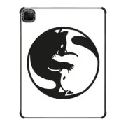 iPad Pro 12.9-inch (5th/6th gen) iPad Impact Case Yin Yang Cat Tao