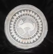 Anasazi / Mimbres Bowl Replication of a Hare