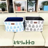在飛比找蝦皮購物優惠-日本進口正版授權 手提收納箱 折疊置物箱 衣物收納-龍貓to