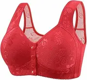 [Generic] Backless Bra for Women Women's Thin Plus Size Non Underwire Up Fixed Cup Tank Top Bra Cover Full Support Sports Bras for Women