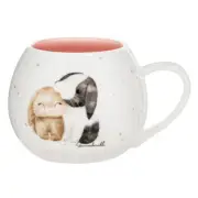 Ashdene Little Darlings Bunnies 200ml Mini Hug Mug Drink Coffee/Tea Cup w/Handle