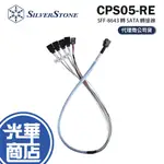 SILVERSTONE 銀欣 SST-CPS05-RE SFF-8643 轉 SATA 轉接線 MINISAS 光華