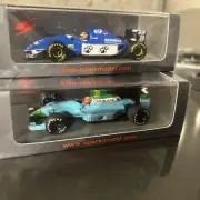 Leyton House CG901 Gugelmin 90 S2980 Spark Ligier JS39 Blundell 93 S3978 1/43