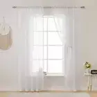 Window Drapes Rustic Versatile Light Filtering Curtains Drapes Soft