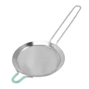 60 Mesh Fine Colander, Strainer Stainless Steel Handheld Flour Colander with ...