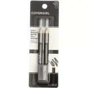 **NEW CoverGirl Easy Breezy Brow Fill + Define Pencil, Black 500, 0.06 oz