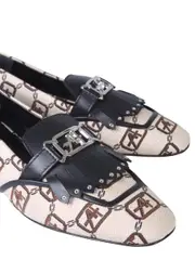 [Alberta Ferretti] Alberta Ferretti-Logo Moccasin-Donna 36