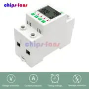 Smart Energy Meter 63A Over Under Voltage Automatic Protector For Tuya WIFI