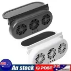 Solar Car Exhaust Fan 3 Fans Car SUV Cool Fan Cooler Car Exhaust Air Vent Cool