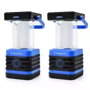 Westinghouse 1000 Lumen Solar Rechargeable LED Portable Lanterns (Set of 2)