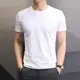 上衣服韓版大碼體桖圓領短袖t恤