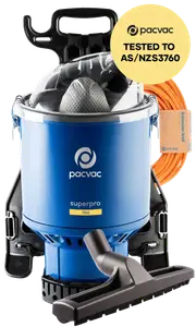 Pacvac Superpro 700 school edition Backpack Vacuum Cleaner