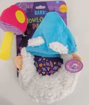 Bark Howl-O-Ween Party Gnomie Homie Wearable Toy, Crinkle & 3 Squeakers XS-S