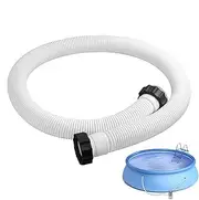 Ground Pool Hose Replacement | 1.5 Inch Diameter Swimming Pool Pump Hose | 59 Inch Long, Interconnecting Tubes, Sand Filters Accessories for Gardens, Lawns