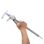 0‑300mm Vernier Caliper With Clear Dial Steel Handheld Measuring Ruler Tool