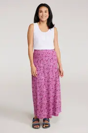 Shore Womens Long Jersey Skirt