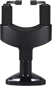 M l-Lock Wall Mount Guitar Hanger String Instrument Holder Hook Keeper for Electric Acoustic Guitars Bass Ukulele Black One Size