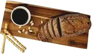 GABEL & TELLER Rectangle Acacia Serving Board, 50 x 20 cm