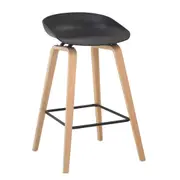 Cozy Bar Stool Black