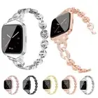 Diamond Metal Strap For Fitbit Versa 4 3 2 / Versa Lite Band Bracelet Wristband
