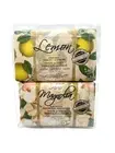 Magnolia and Lemon Set of 2 Luxury Soap Bar Made in Italy Alighiero Campostrini