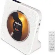 NEW DESKTOP VERTICAL PORTABLE CD MUSIC PLAYER W/SPEAKERS, HIFI, BLUETOOTH