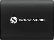 HP P900 1TB 2000MB/S-2000MB/S Type-C 3.2 Ps4-Ps5-Pc-Phone-Tablet-Camera Compatible External Portable SSD Black - 7M693AA