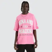 [Nena and Pasadena] Club Loopback Raptor Tee Pink