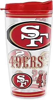 Rico Industries NFL Football San Francisco 49ers Double Wall 16oz Tritan Tumbler