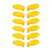 Bird Water Dispenser Set 12PCS Plastic Feeder Cups for Quail Pigeon Cage Bowl