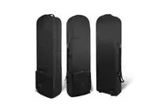 Foldable Padded Protector Golf Travel Bags Flight Airlines Wheels Clubs Range Storage Carry Case Cover Lightweight Black