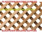 Lattice Timber Treated Pine 1800 x 1200 Diagonal Rough Sawn Sheet