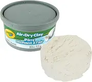 Crayola 1.1kg Air Dry Clay, White Colour, Sculpt, Model, Design, Easy to Use, Great for Art Projects