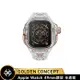 【Golden Concept】Apple Watch 49mm 半透明橡膠錶帶 半透明錶框 WC-RSTR49-CR