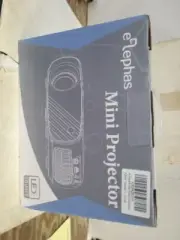 ELEPHAS Mini WiFi Projector for iPhone, 2023 Upgraded HD Movie Projector