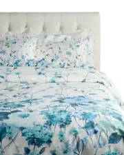 Dea Italian Linens Certaldo Print 300 Thread Count Duvet Set