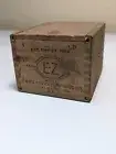 1902 Antique Primitive Dovetail Wood Box Anti Borax Welding Compound with Manual