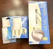 Safety 1st Power Strip Cover, Outlet Plugs, Outlet Cover & Cord Shortener NEW