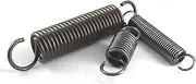 Dual Hook Tension Spring,5Pcs Extension Spring with Hooks 1mm/1.2mm Thickness Small Dual Hook Tension Spring 1X10X50mm (Color : 1.2x10x40mm)