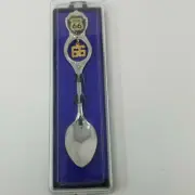 Souvenir Spoon Highway US Route 66 Collector Vintage Bubble Enamel Metal