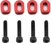 4X Metal RC Truck Fixing Motor Base Reinforcement with Screws for TRAXXAS 1/5 X-Maxx 6S 8S Monster Truck