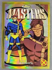2025 Topps Finest X-Men '97 GOLD REFRACTOR /50 ** CYCLOPS ** #41 M10 RARE