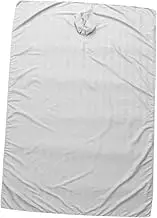 QUMIIRITY 1pc Washable Massage Bedsheet Quick-Dry Polyester Cover for Beauty Salon Spa Face Stain Resistant Grey