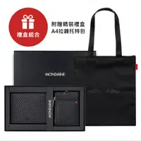 在飛比找PChome24h購物優惠-MONDAINE 瑞士國鐵禮盒組8卡RFID拉鍊零錢包短夾-