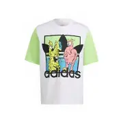 Adidas Originals Jeremy Scott JS TEE Graphic ARTWORK T Shirt size 2XS NWT