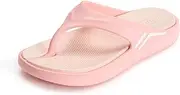 [JOMIX] Flip Flops Women's Toe Separator Summer Lightweight Flip Flops EVA Mules Soft Beach Sea Pool Slippers
