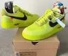 New Nike Air Force 1 Off-White Volt Black 10 MOMA ICA Brooklyn Complex MCA 90 97