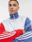 NEW MEN'S ADIDAS ORIGINALS BLOCKED FIREBIRD TRACK JACKET ~SIZE LARGE #GR9752